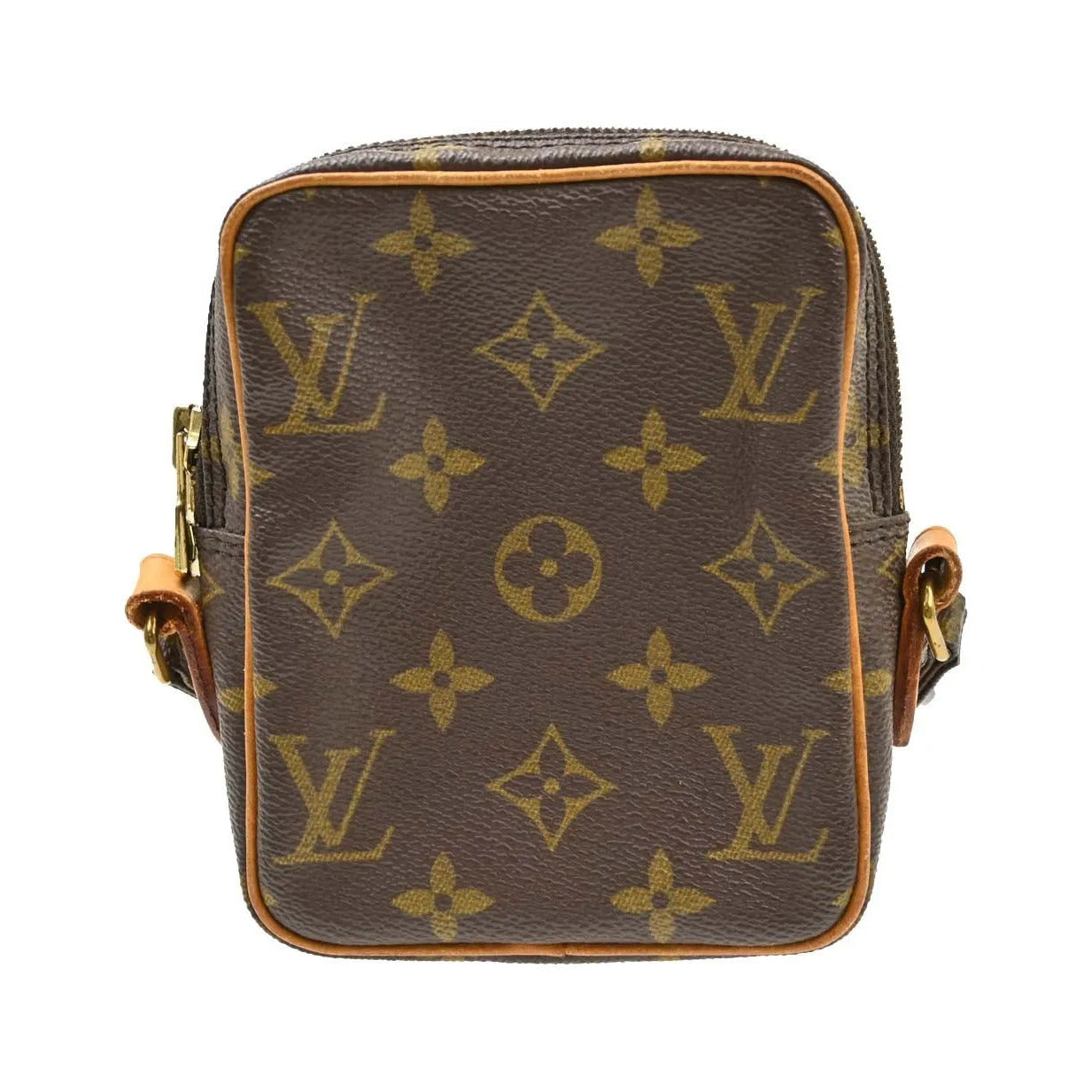 Louis Vuitton Danube Canvas, Brown, Canvas, Shoulder Bag