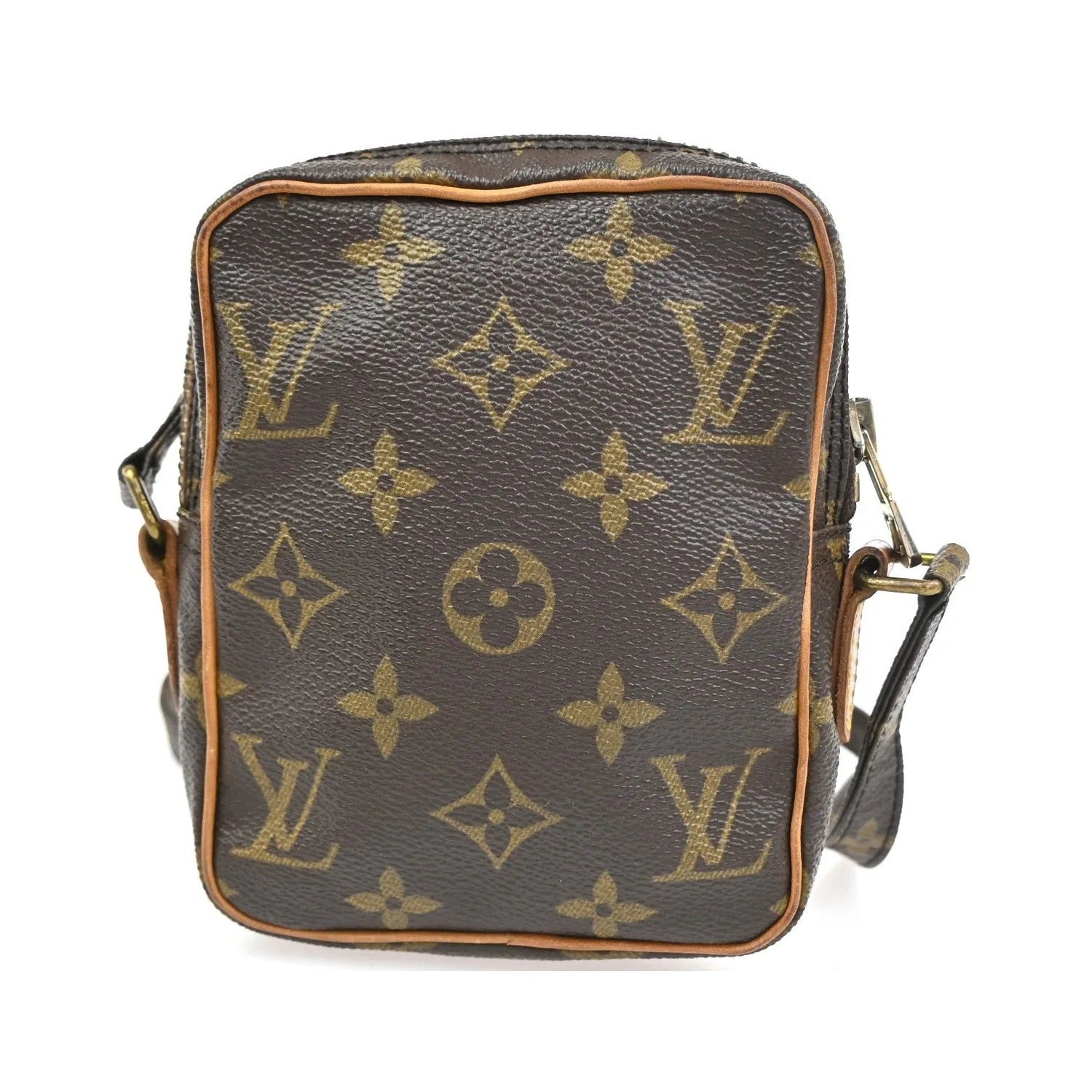 Louis Vuitton Danube Monogram, Brown, Canvas, Shoulder Bag