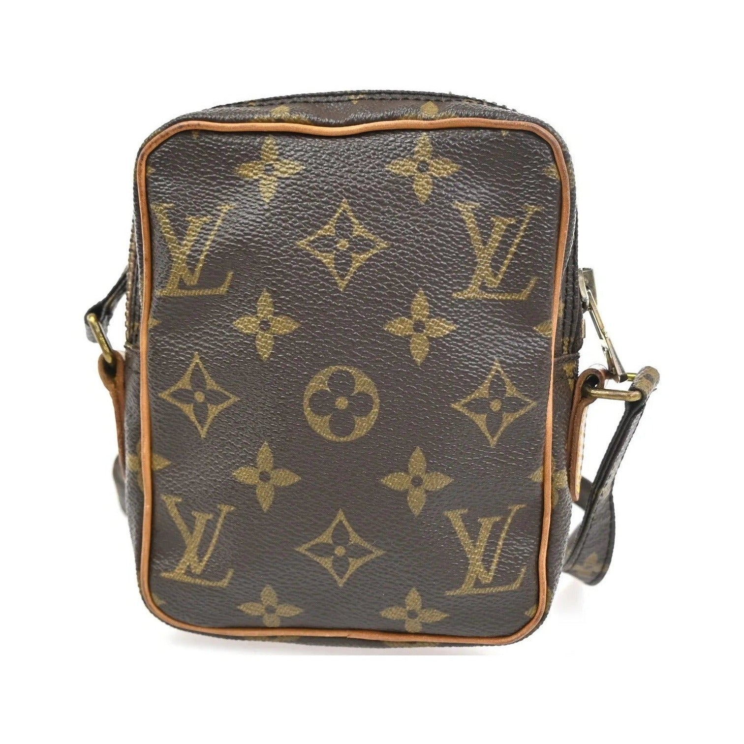 Louis Vuitton Danube Monogram, Brown, Canvas, Shoulder Bag