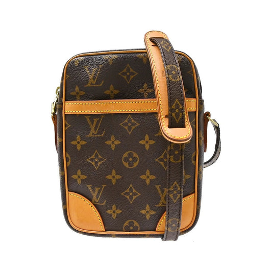 Louis Vuitton Danube Monogram, Brown, Canvas, Shoulder Bag