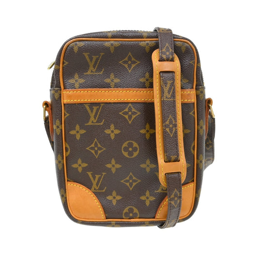 Louis Vuitton Danube Monogram Canvas, Brown, Canvas, Shoulder Bag