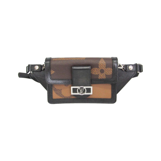 Louis Vuitton Dauphine Bumbag Reverse Monogram Giant, Brown, Canvas, Crossbody Bag