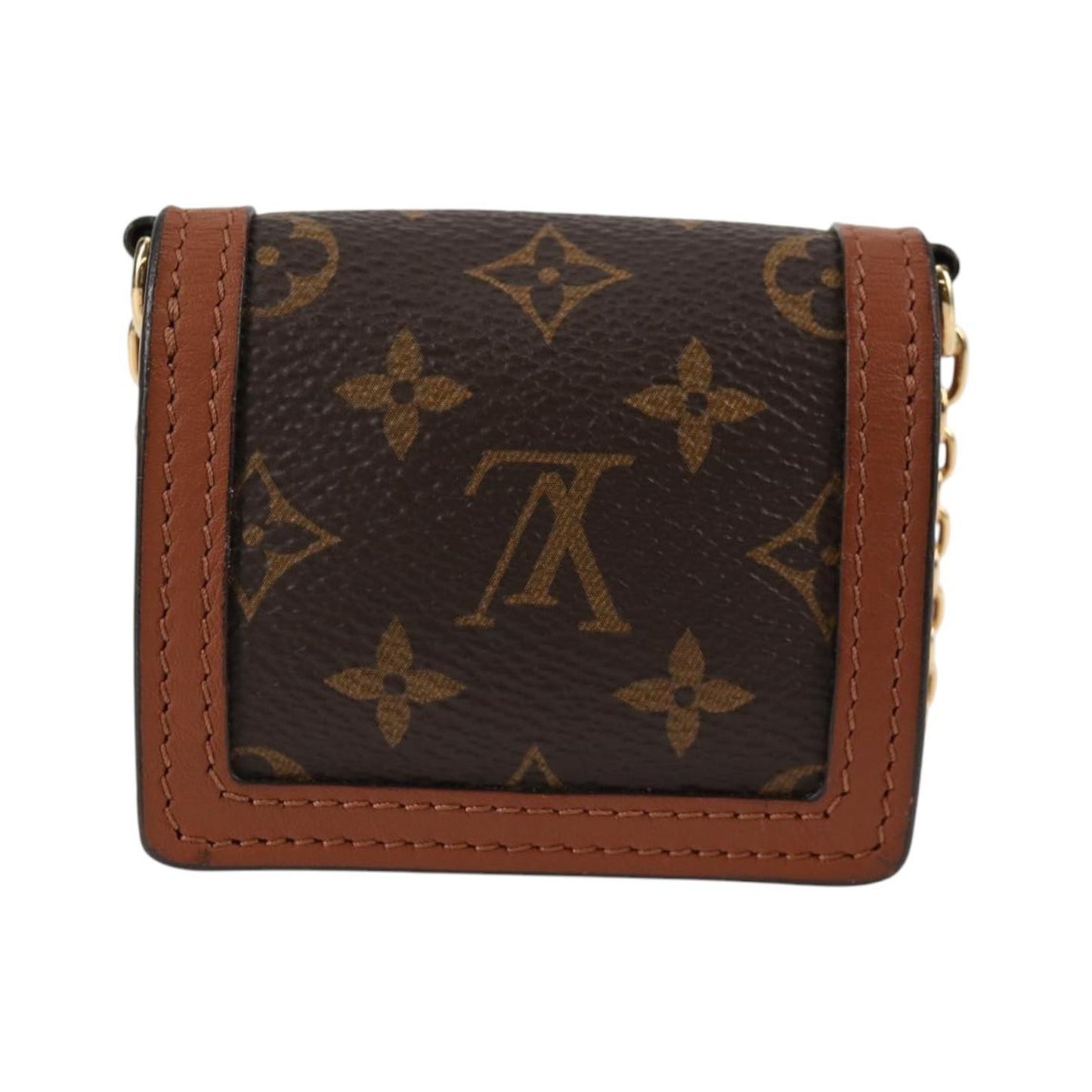 Louis Vuitton Dauphine Reverse Monogram Canvas, Brown, Canvas, Clutch