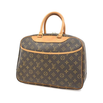 Louis Vuitton Deauville Monogram, Brown, Canvas, Handbag