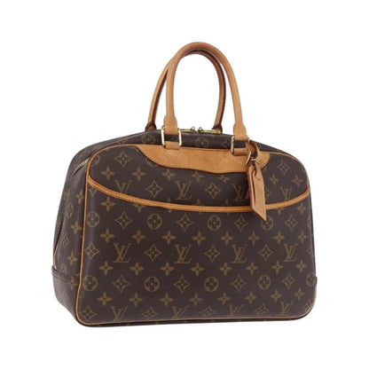 Louis Vuitton Deauville Monogram, Brown, Canvas, Handbag