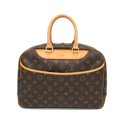 Louis Vuitton Deauville Monogram, Brown, Canvas, Handbag