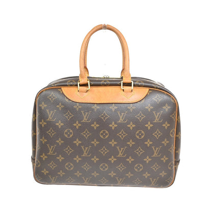 Louis Vuitton Deauville Monogram, Brown, Canvas, Handbag