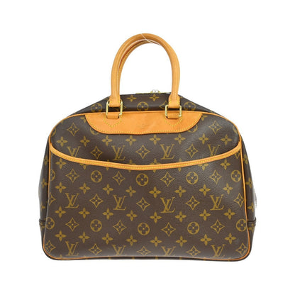 Louis Vuitton Deauville Monogram, Brown, Canvas, Handbag