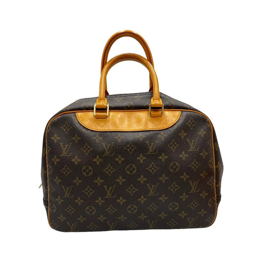 Louis Vuitton Deauville Monogram Canvas, Brown, Canvas, Handbag