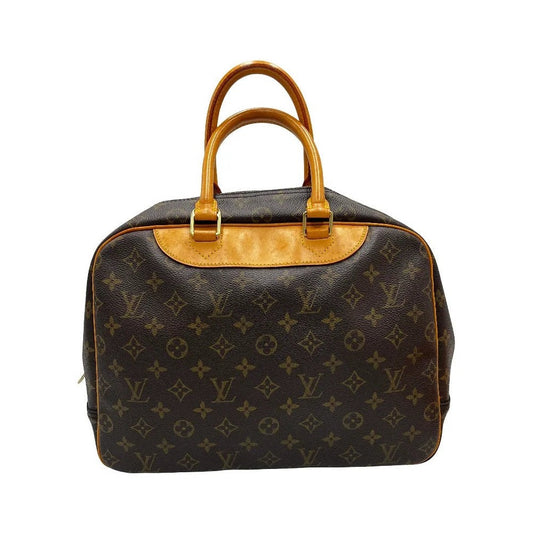 Louis Vuitton Deauville Monogram Canvas, Brown, Canvas, Handbag