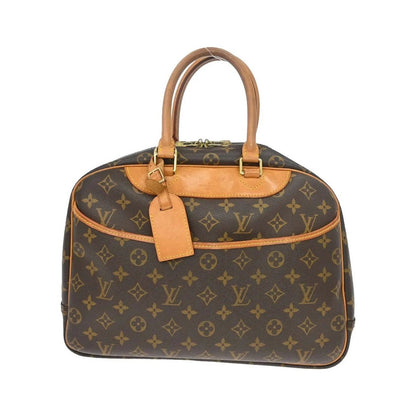 Louis Vuitton Deauville Monogram Canvas, Brown, Canvas, Handbag