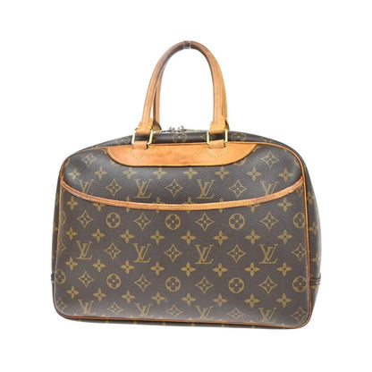 Louis Vuitton Deauville Monogram Canvas, Brown, Canvas, Handbag
