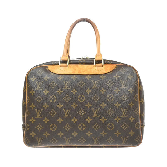 Louis Vuitton Deauville Monogram Canvas, Brown, Canvas, Handbag