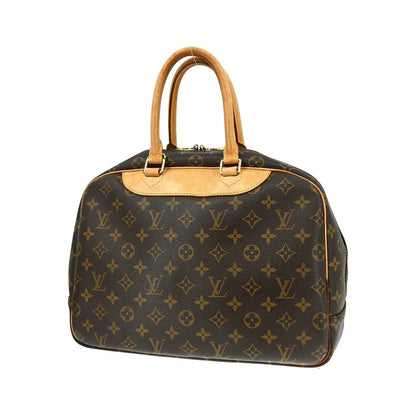 Louis Vuitton Deauville Monogram Canvas, Brown, Canvas, Handbag