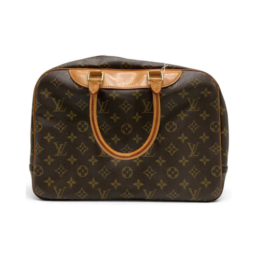 Louis Vuitton Deauville Monogram Canvas, Brown, Canvas, Handbag