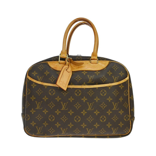 Louis Vuitton Deauville Monogram Canvas, Brown, Canvas, Handbag