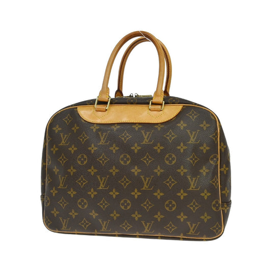 Louis Vuitton Deauville Monogram Canvas, Brown, Canvas, Handbag