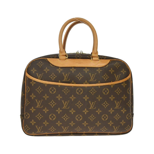 Louis Vuitton Deauville Monogram Canvas, Brown, Canvas, Handbag
