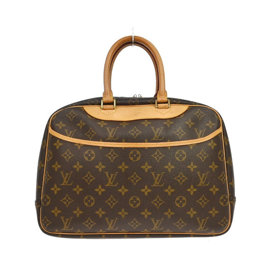 Louis Vuitton Deauville Monogram Canvas, Brown, Canvas, Handbag