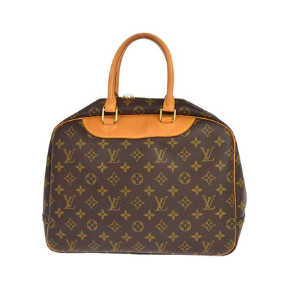 Louis Vuitton Deauville Monogram Canvas, Brown, Canvas, Handbag