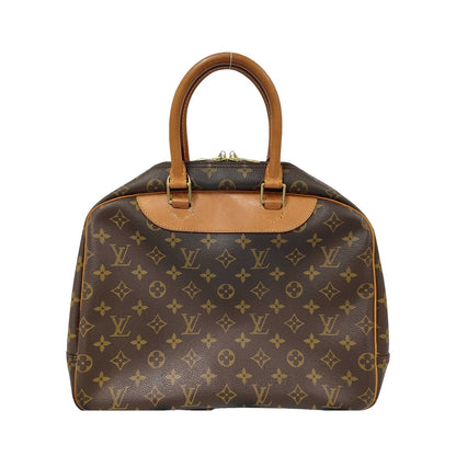Louis Vuitton Deauville Monogram Canvas, Brown, Canvas, Handbag