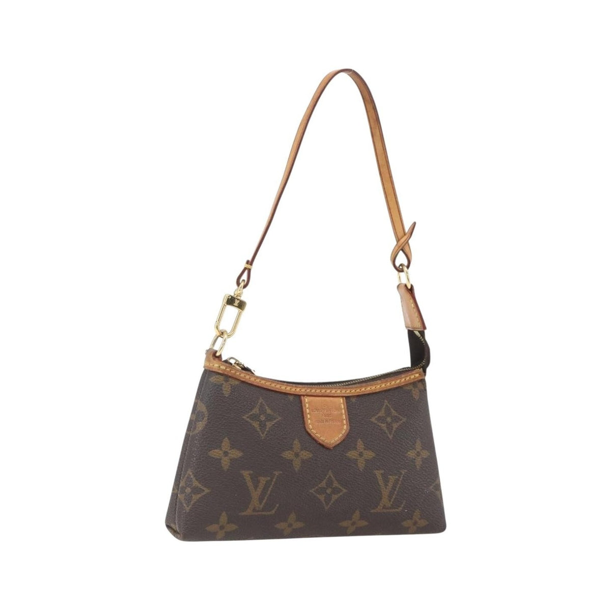 Louis Vuitton Delightful Pochette Monogram Canvas, Brown, Canvas, Clutch