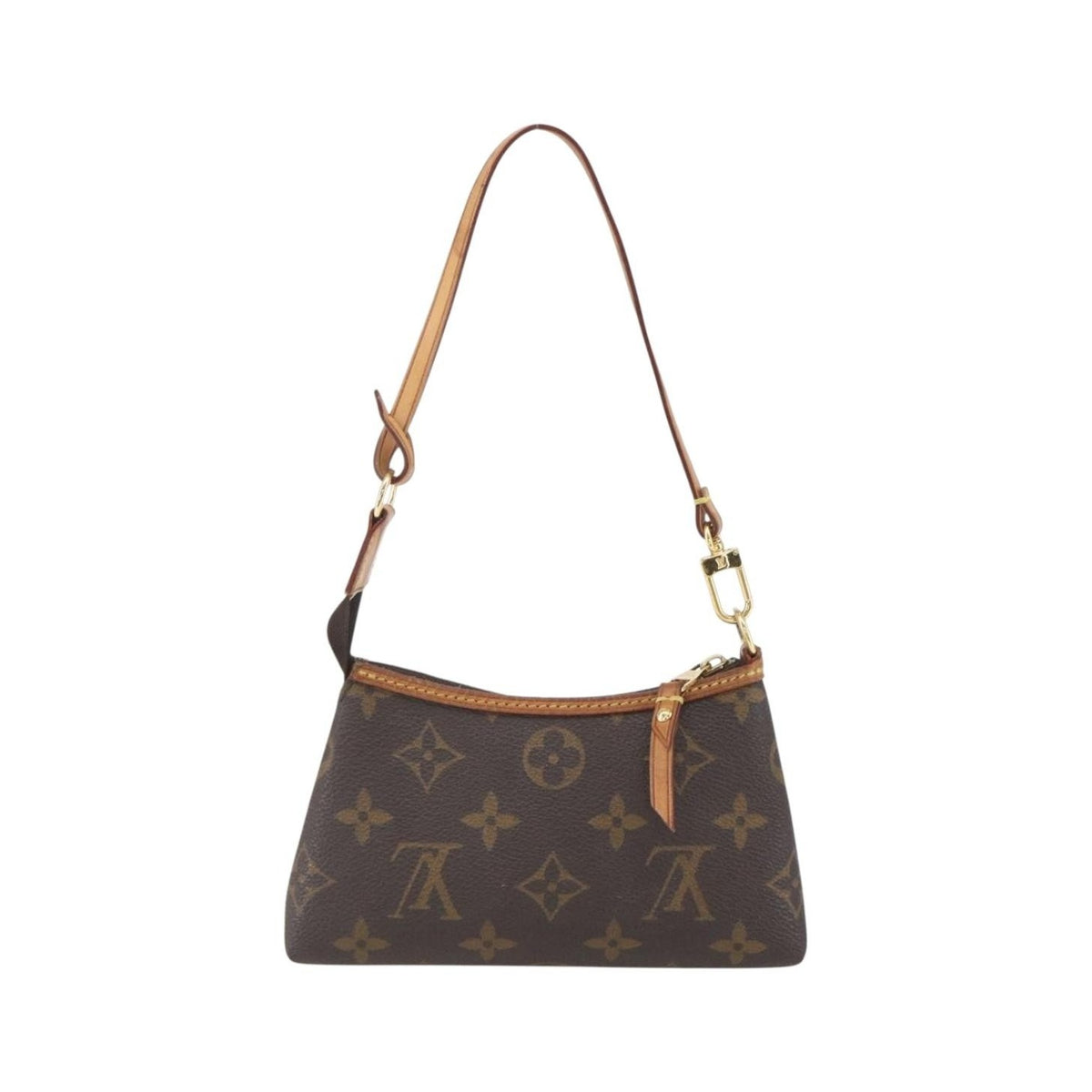 Louis Vuitton Delightful Pochette Monogram Canvas, Brown, Canvas, Clutch