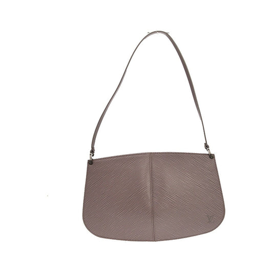 Louis Vuitton Demi Lune Pochette Epi Leather, Purple, Leather, Clutch