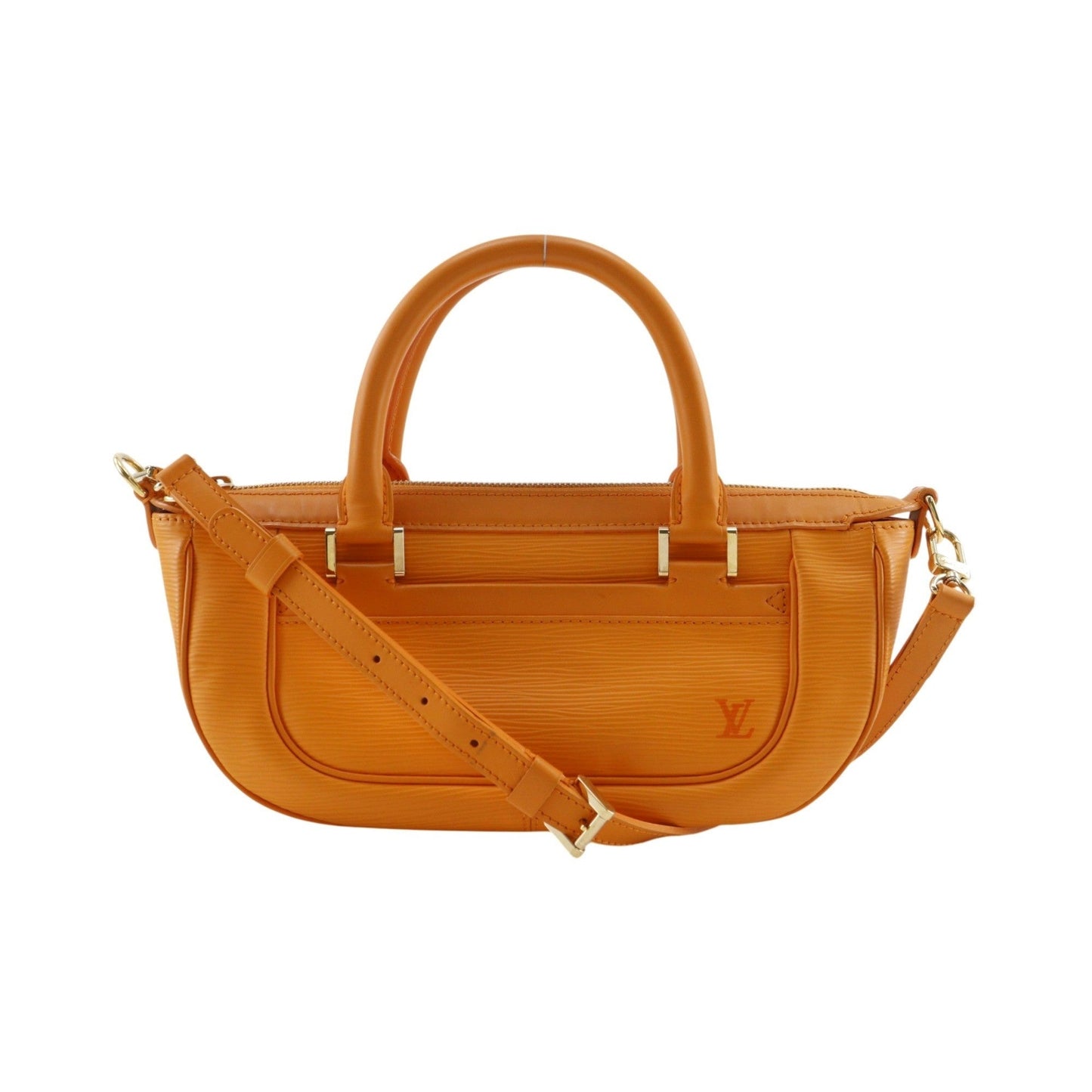 Louis Vuitton Dhanura Epi Leather, Orange, Leather, Handbag
