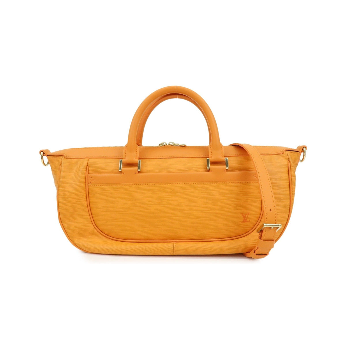 Louis Vuitton Dhanura Epi Leather, Orange, Leather, Handbag