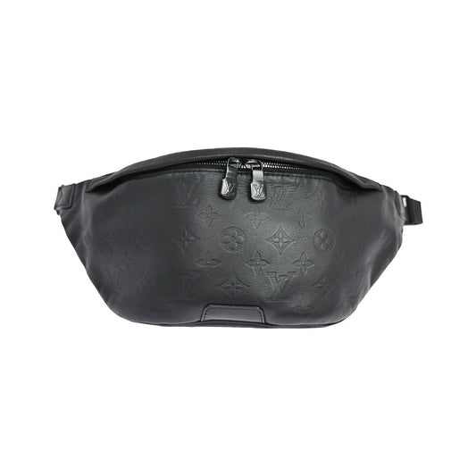 Louis Vuitton Discovery Bumbag Monogram Shadow Leather, Black, Leather, Crossbody Bag