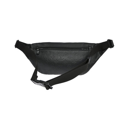 Louis Vuitton Discovery Bumbag Monogram Shadow Leather, Black, Leather, Crossbody Bag