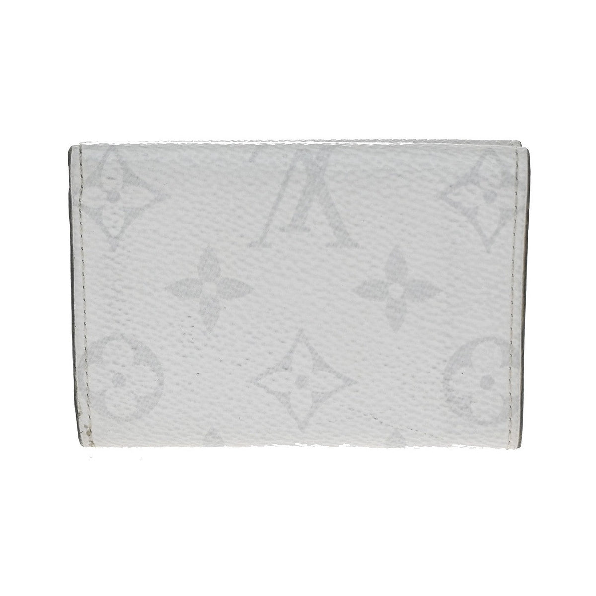 Louis Vuitton Discovery Monogram Taigarama, White, Leather, Wallet