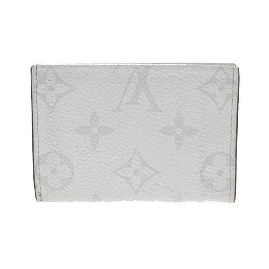 Louis Vuitton Discovery Monogram Taigarama, White, Leather, Wallet