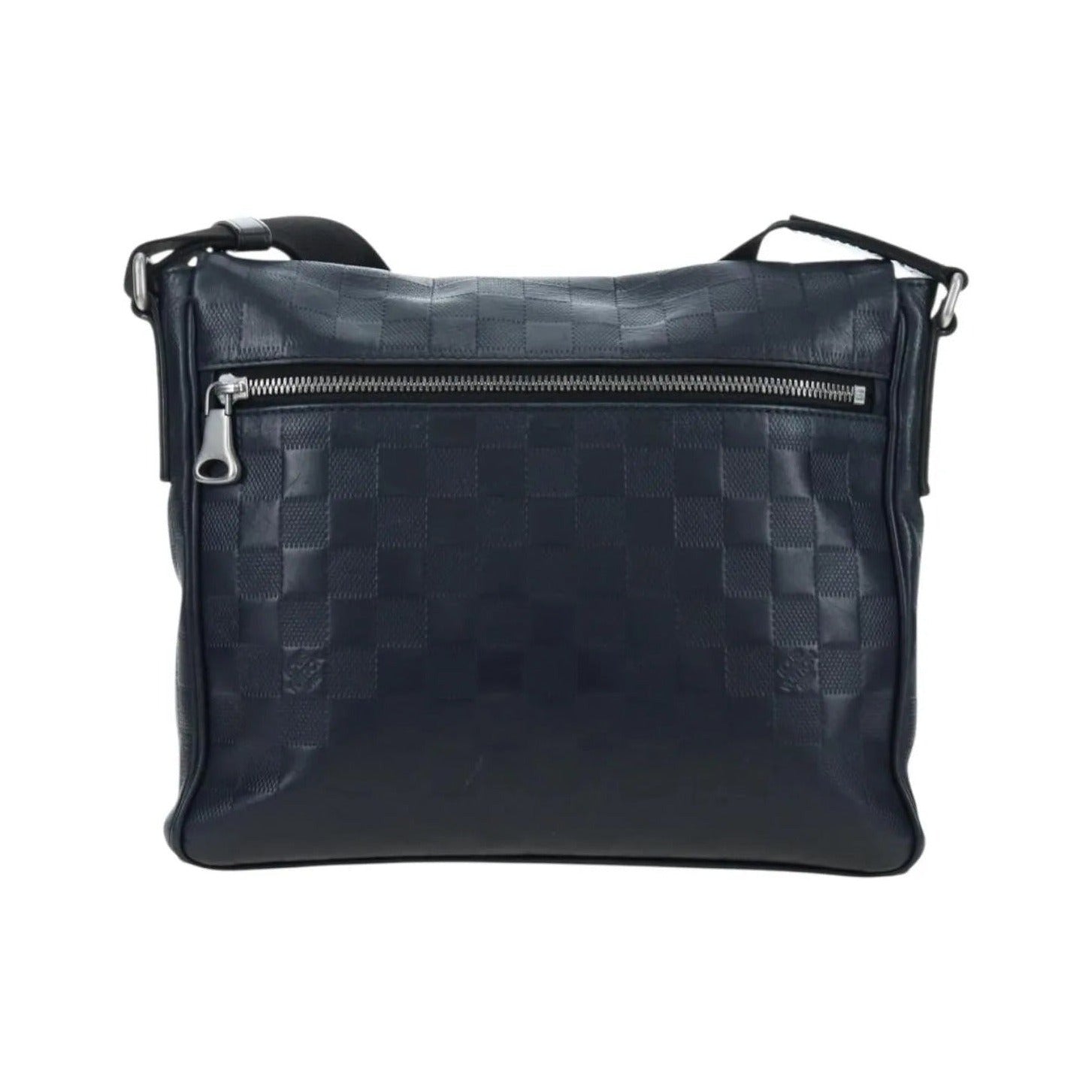 Louis Vuitton District Messenger Damier Infini Leather, Black, Leather, Shoulder Bag