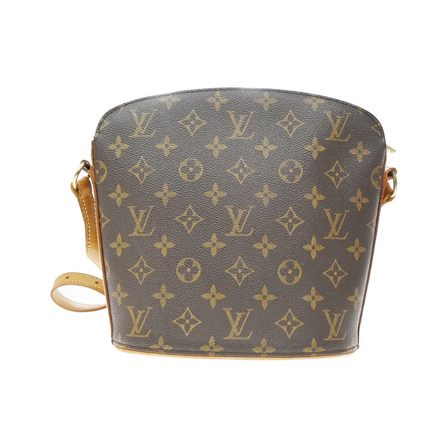 Louis Vuitton Drouot Monogram, Brown, Canvas, Shoulder Bag