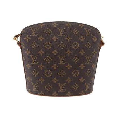 Louis Vuitton Drouot Monogram Canvas, Brown, Canvas, Shoulder Bag
