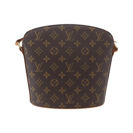 Louis Vuitton Drouot Monogram Canvas, Brown, Canvas, Shoulder Bag