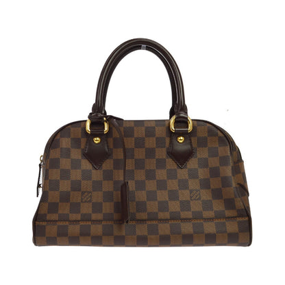 Louis Vuitton Duomo Boston Damier Ebene, Brown, Canvas, Handbag