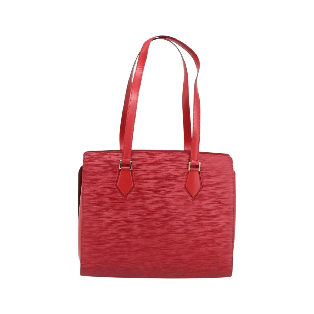 Louis Vuitton Duplex Epi Leather, Red, Leather, Shoulder Bag