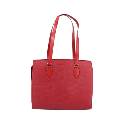 Louis Vuitton Duplex Epi Leather, Red, Leather, Shoulder Bag