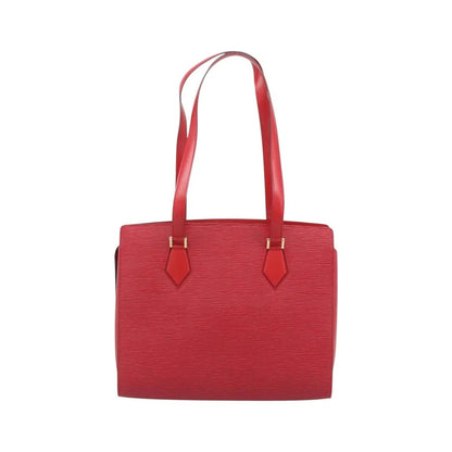 Louis Vuitton Duplex Epi Leather, Red, Leather, Shoulder Bag