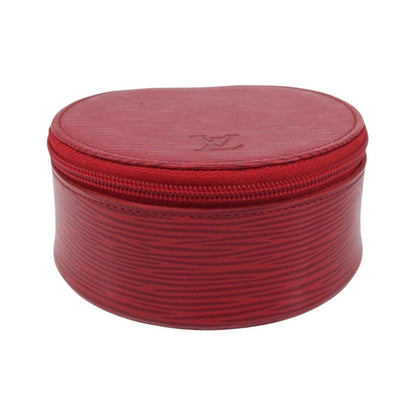 Louis Vuitton Ecrin Bijoux Epi Leather, Red, Leather, Jewelry Set