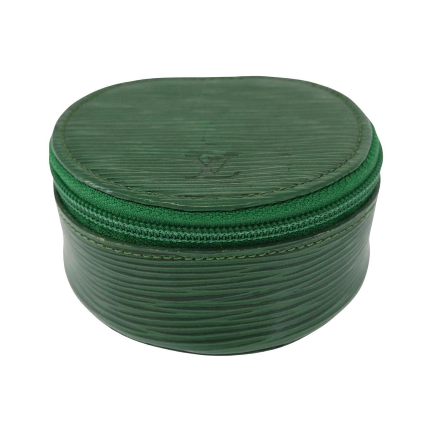 Louis Vuitton Ecrin Bijoux Epi Leather, Green, Leather, Jewelry Set