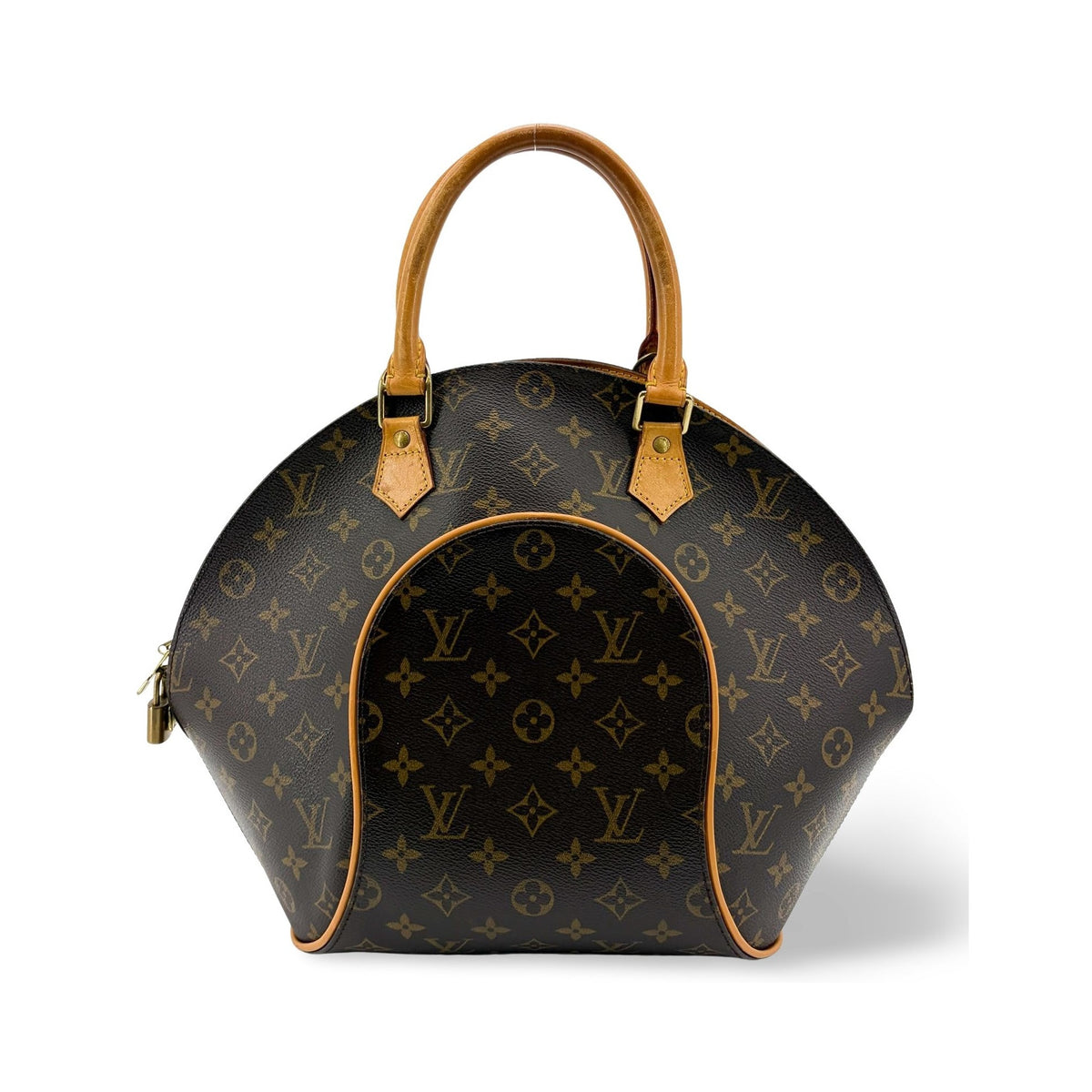 Louis Vuitton Ellipse Bag Monogram Canvas, Brown, Canvas, Handbag