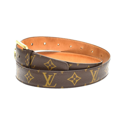 Louis Vuitton Ellipse Belt Monogram Canvas, Brown, Canvas, Belt