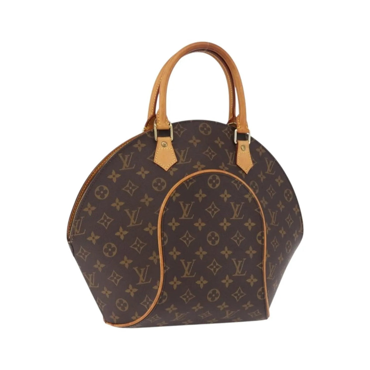 Louis Vuitton Ellipse Monogram, Brown, Canvas, Handbag