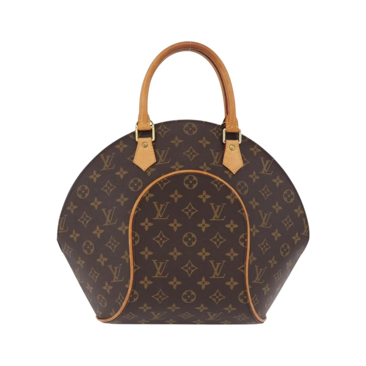 Louis Vuitton Ellipse Monogram, Brown, Canvas, Handbag