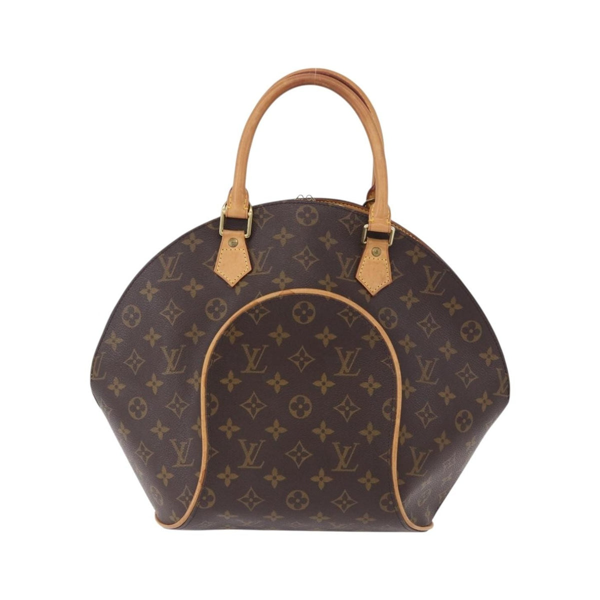 Louis Vuitton Ellipse Monogram, Brown, Canvas, Handbag