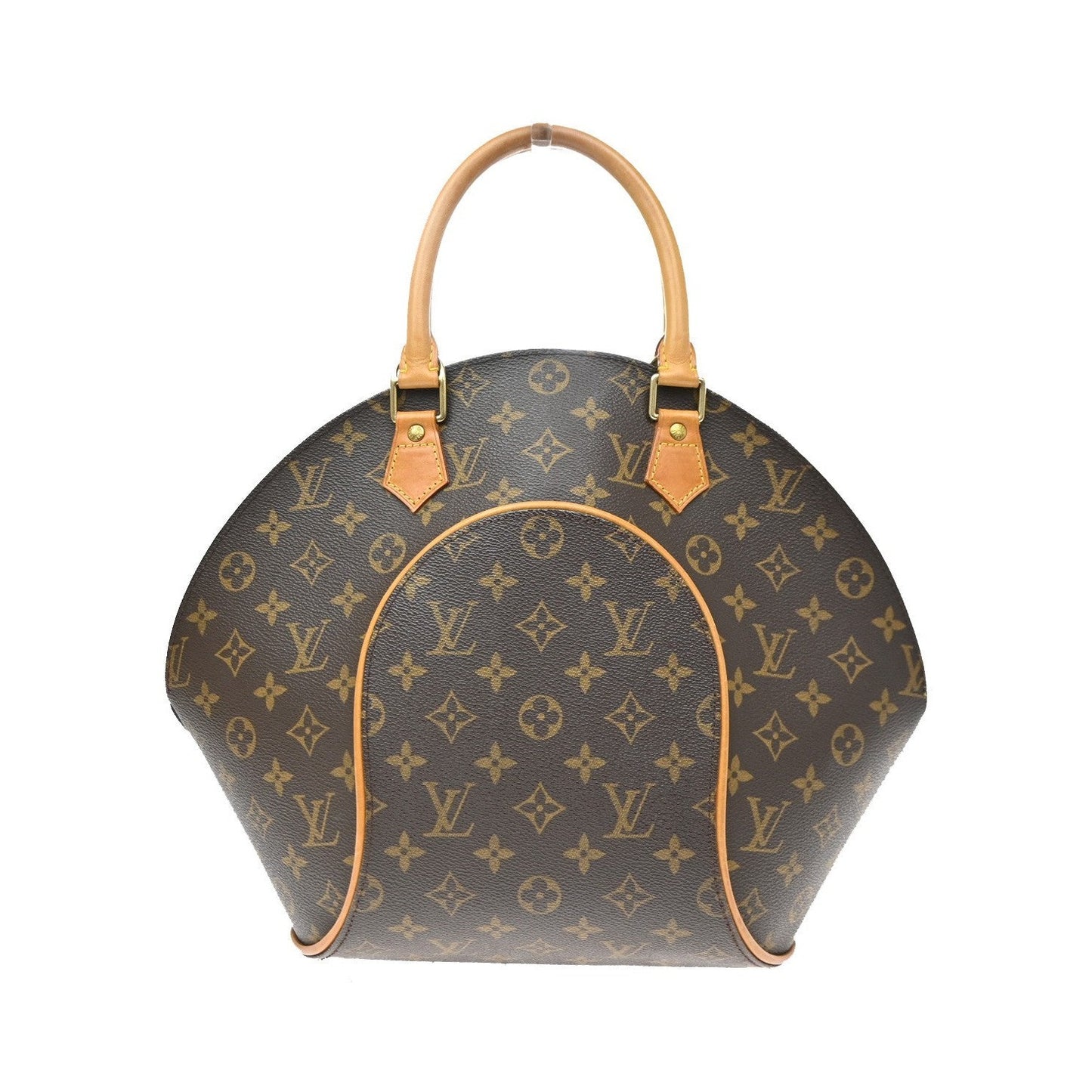 Louis Vuitton Ellipse Monogram, Brown, Leather, Handbag